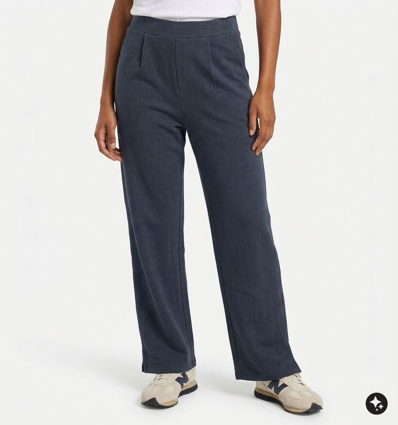 Elbsand Marja Donkerblauwe Geklede Broek voor dames (381280)