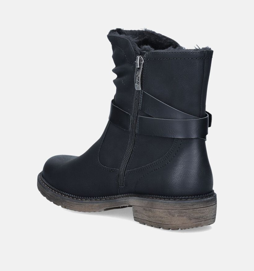 Relife Bottines motardes en Noir pour femmes (349217)