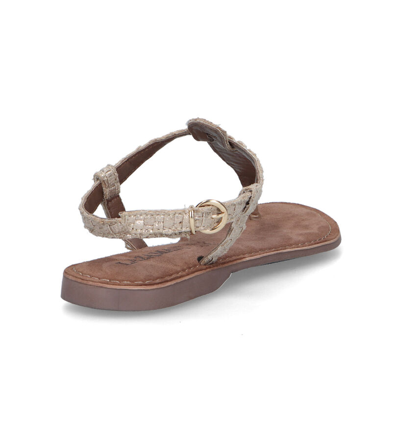 Lazamani Gouden Sandalen voor dames (334488)