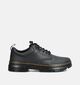Dr. Martens Reeder Leather Zwarte Veterschoenen voor heren (360179) - geschikt voor steunzolen