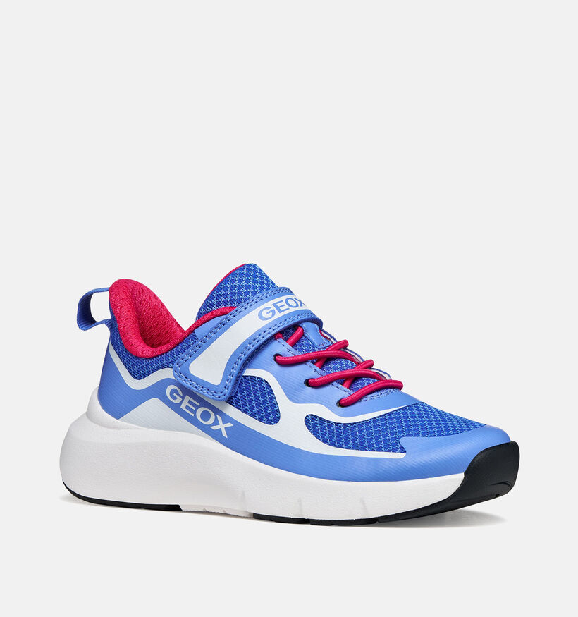 Geox Baskets basses en Bleu fonc&eacute; pour filles (368445) - pour semelles orthop&eacute;diques