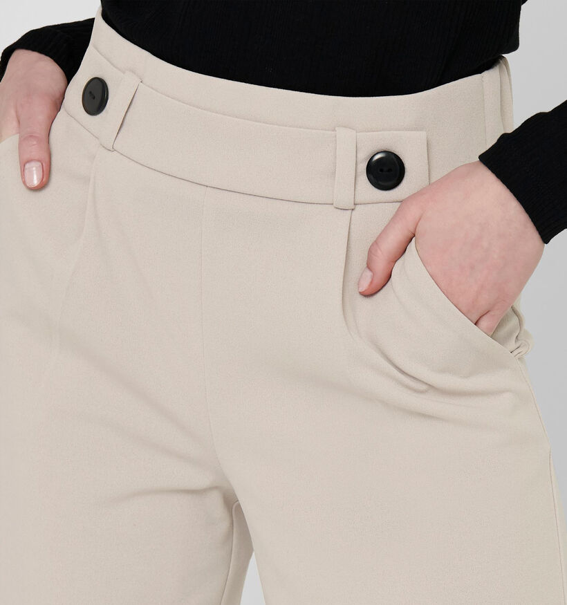 JDY Geggo Pantalon large en Écru L30 pour femmes (331900)