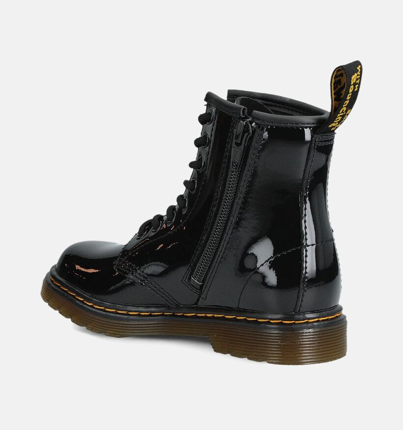 Dr. Martens 1460 Boots &agrave; lacets en Noir pour filles (375974)