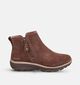 Skechers Easy Going Bottines motardes en Marron pour femmes (377975) - pour semelles orthop&eacute;diques