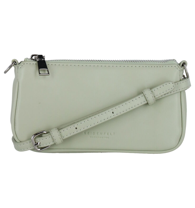 Seidenfelt Hamina Groene Crossbody Tas in kunstleer (288712)