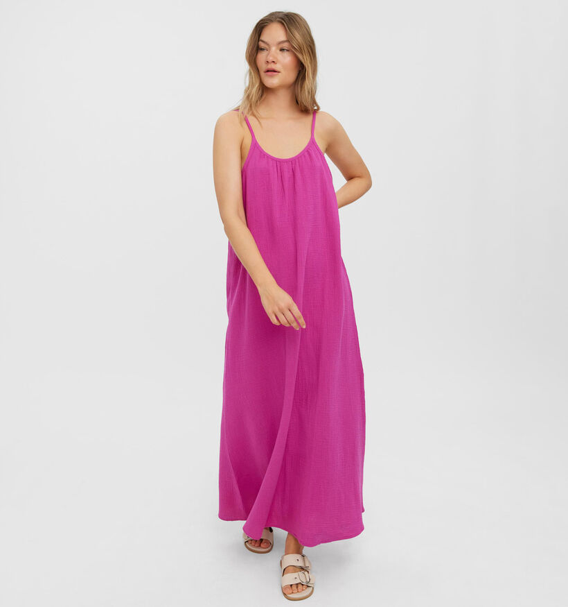 Vero Moda Natali Fuchsia Jurk (318570)