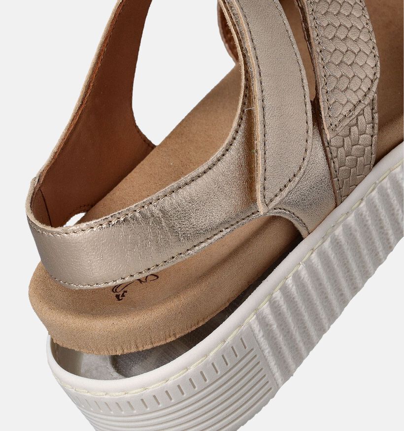 Gabor Gouden Sandalen voor steunzolen voor dames (355104) - geschikt voor steunzolen