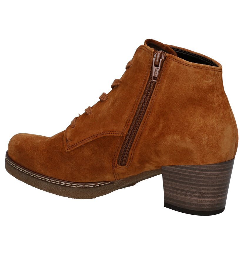 Gabor OptiFit Bordeaux Enkellaarzen in nubuck (282429)