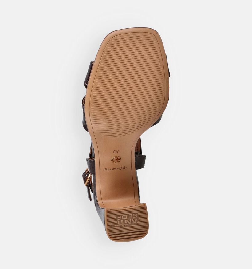 Tamaris Bruine Sandalen met hak voor dames (373615)