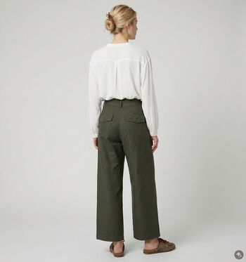 Vero Moda Broeken Groen