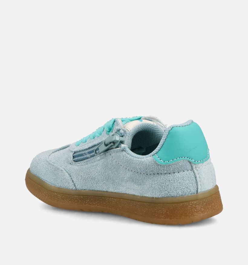 Milo & Mila Lichtblauwe Sneakers voor meisjes (370855) - geschikt voor steunzolen