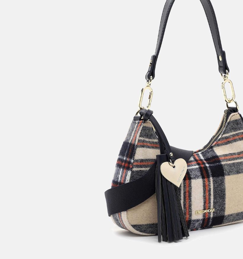 Emily & Noah Dala Beige Schoudertas voor dames (348223)