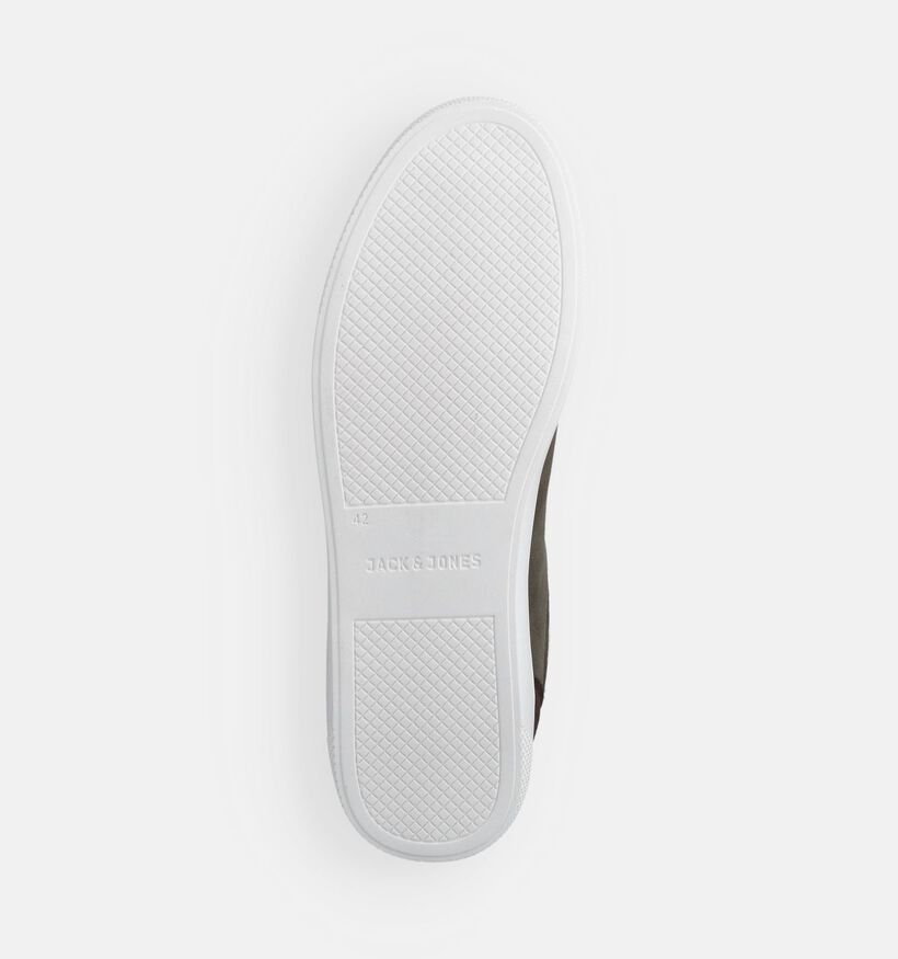 Jack & Jones Jordan Chaussures &agrave; lacets en Vert kaki pour hommes (369673) - pour semelles orthop&eacute;diques