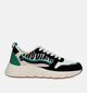 Poelman Baskets casual en Noir en simili cuir (339157)