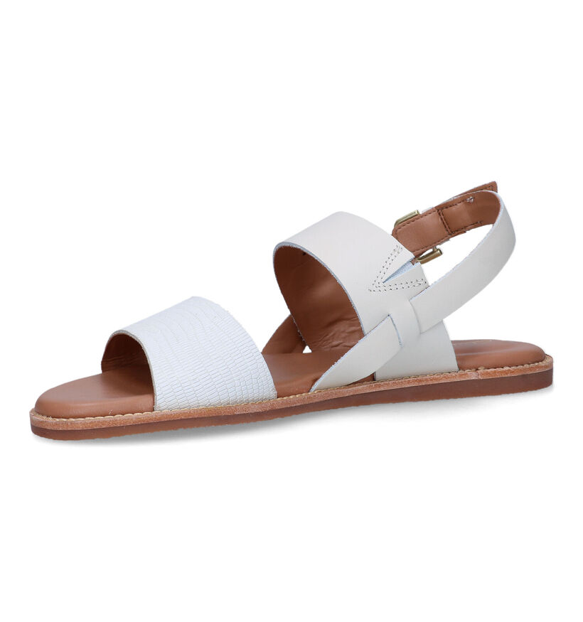 Clarks Karsea Strap Witte Sandalen voor dames (321772)