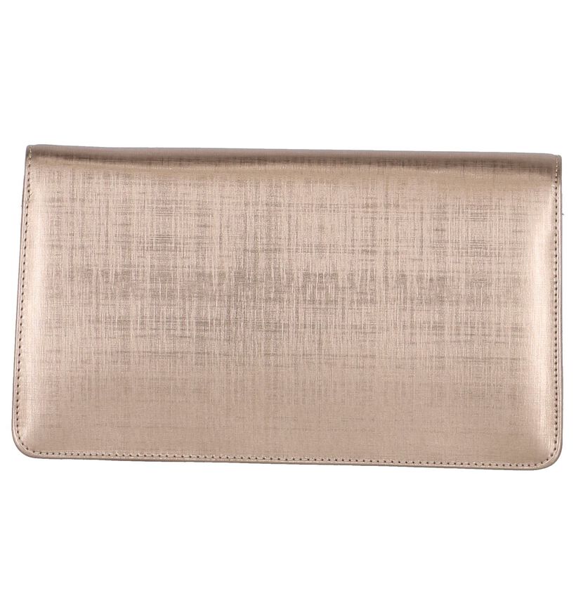 Metallic Roze Clutch NeroGiardini in kunstleer (245597)