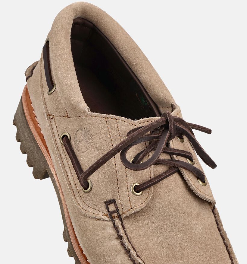 Timberland Authentic Chaussures bateau en Taupe pour hommes (369217)