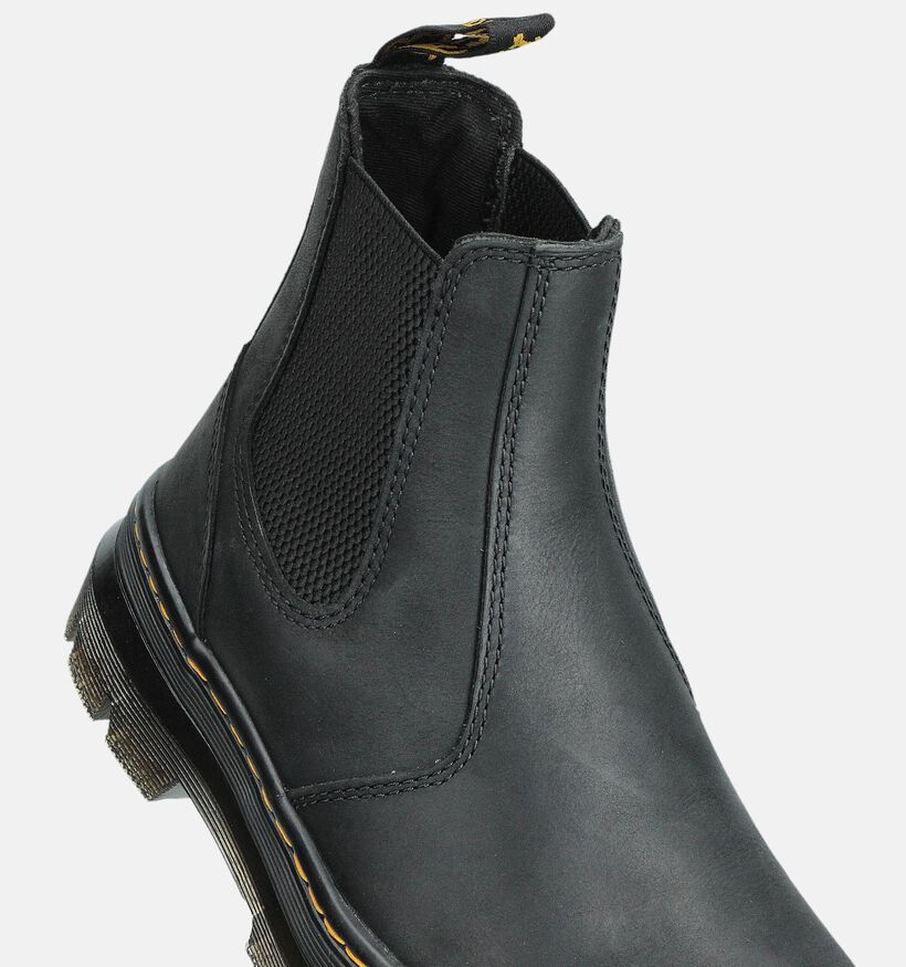 Dr. Martens Embury Leather Bottines Chelsea en Noir pour femmes (359787) - pour semelles orthopédiques
