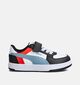 Puma Caven 2.0 Block Witte/Zwarte Sneakers voor meisjes, jongens (359188) - geschikt voor steunzolen