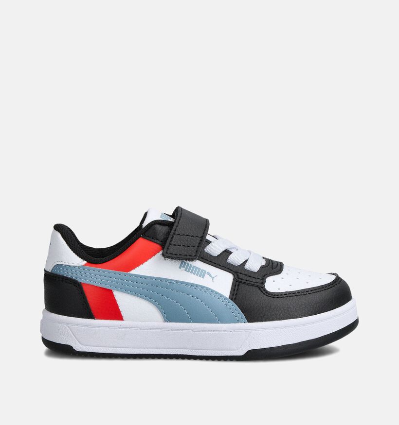Puma Caven 2.0 Block Witte/Zwarte Sneakers voor meisjes, jongens (359188) - geschikt voor steunzolen