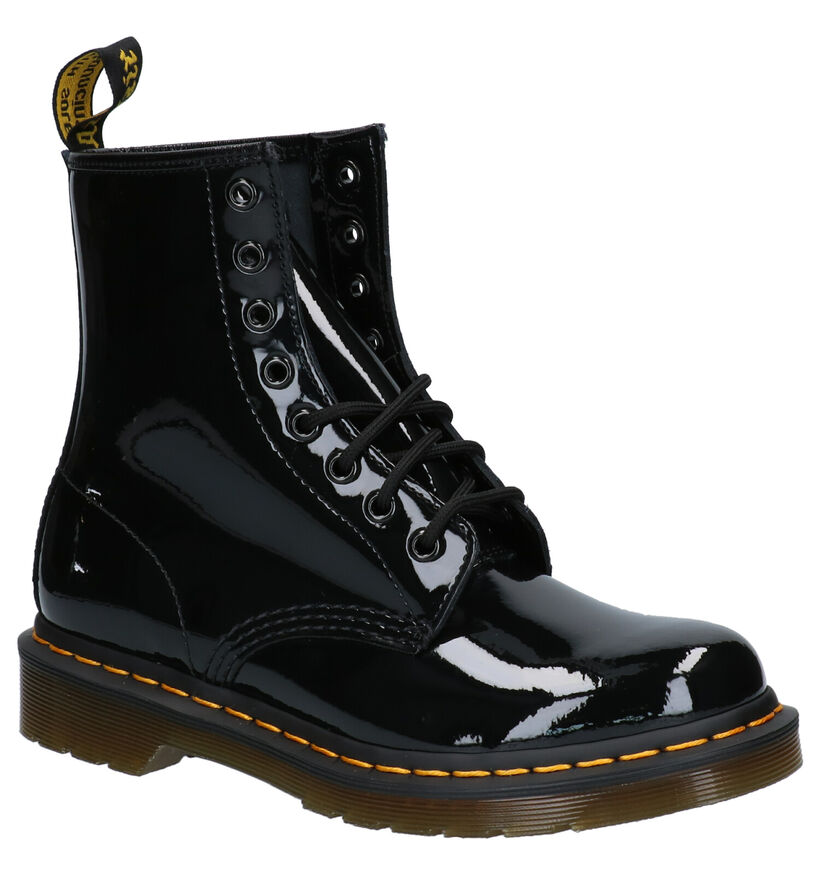Dr. Martens 1460 Bottines en Mauve en verni (303591)