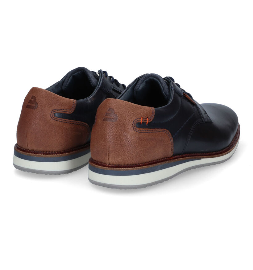 Bullboxer Chaussures classiques en Bleu foncé pour hommes (319436) - pour semelles orthopédiques