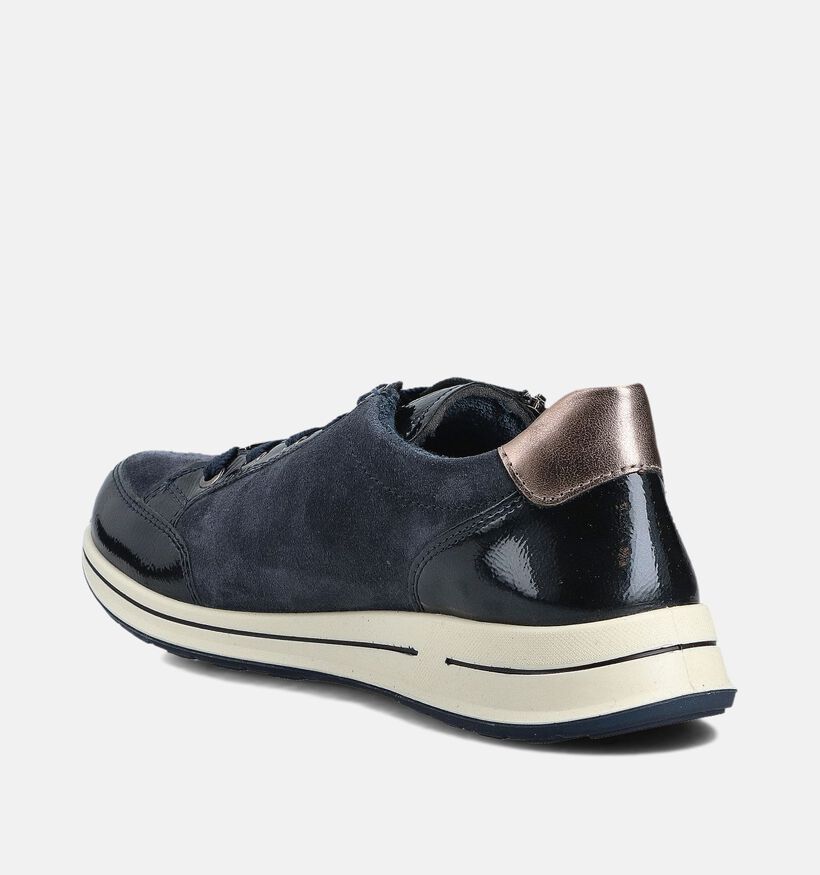 Ara Blauwe Sneakers voor dames (362480) - geschikt voor steunzolen