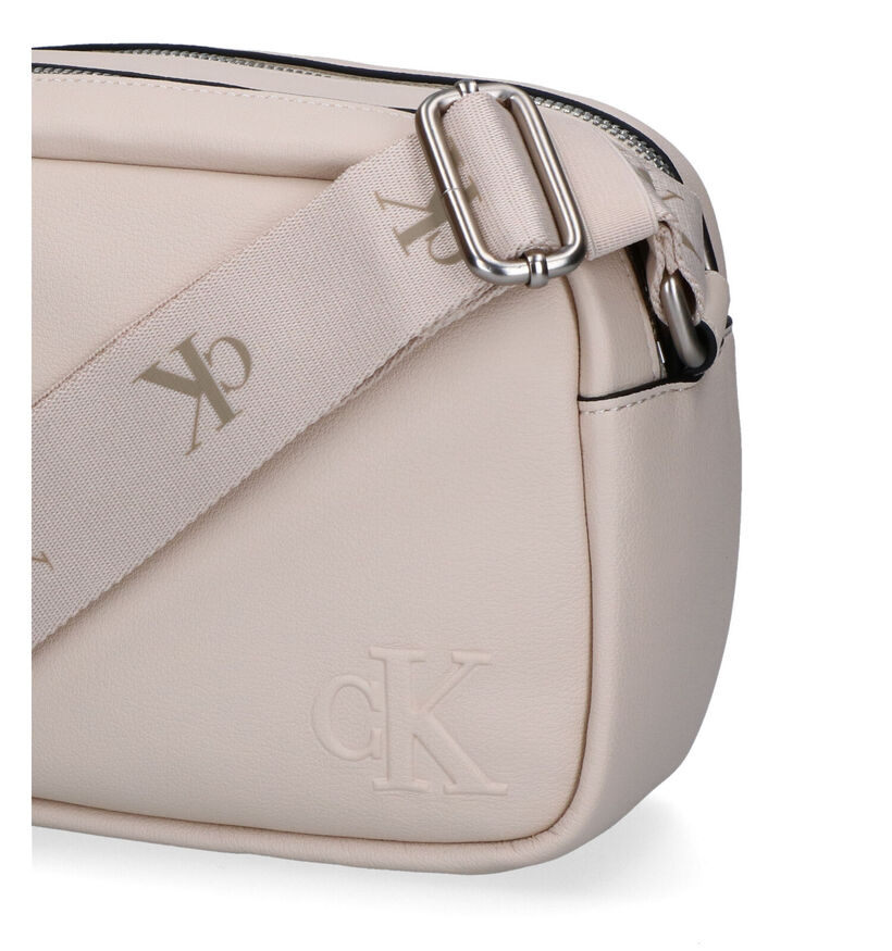 Calvin Klein Accessoires Ultralight Ecru Crossbody Tas in kunstleer (311149)