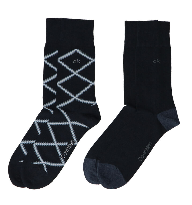 Calvin Klein Chaussettes en Bleu - 2 Paires (255637)