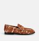 Laurent David Bruine Loafers voor dames (382305)