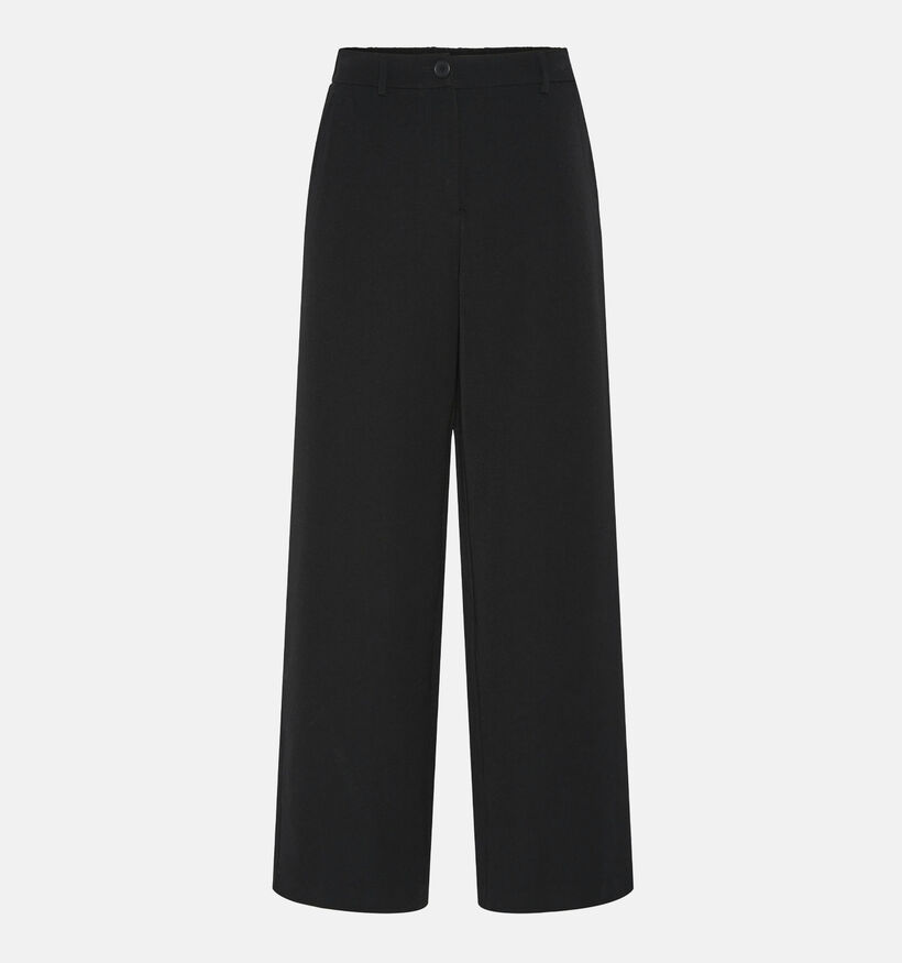 Pieces Kamil Pantalon large en Noir L30 pour femmes (351129)