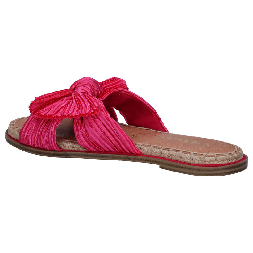 Tamaris Espadrilles en Rose fuchsia pour femmes (291605)