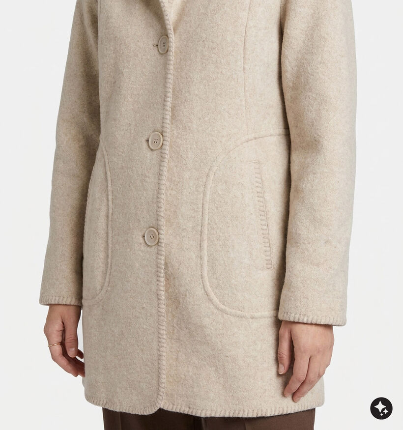 Barbara Lebek Beige Lange Jas voor dames (380688)
