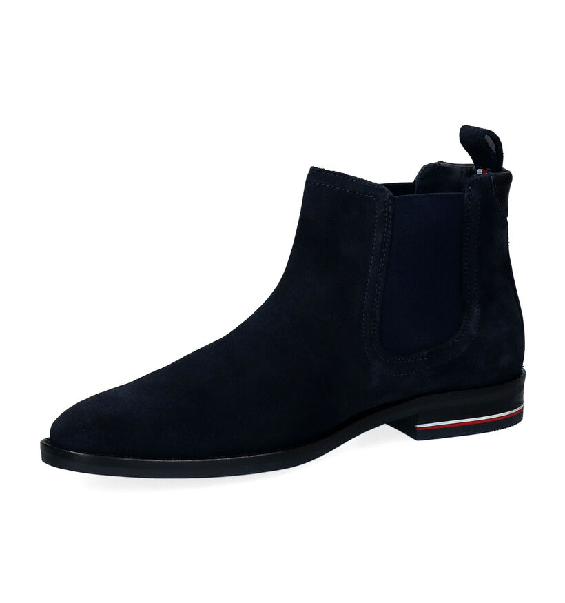 Tommy Hilfiger Signature Bruine Hoge Schoenen in daim (296018)