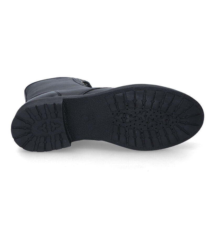 Geox Rawelle Zwarte Boots in leer (316125)