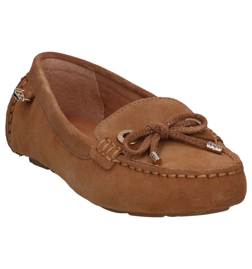 UGG EEVON Mocassins en Cognac en daim (285510)