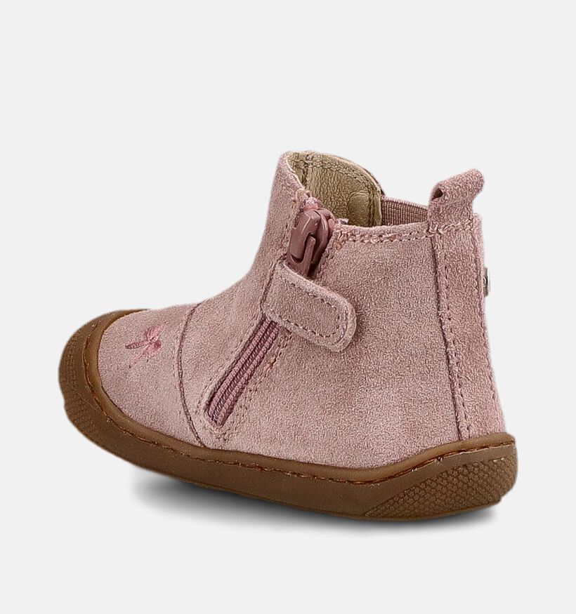Naturino Sally Ribbons Roze Chelsea boots voor meisjes (380667) - geschikt voor steunzolen