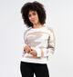 Vila Jemma Pull tricoté en Brun pour femmes (346384)