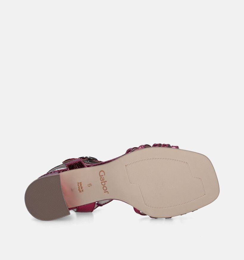 Gabor Roze Sandalen met blokhak voor dames (340723)