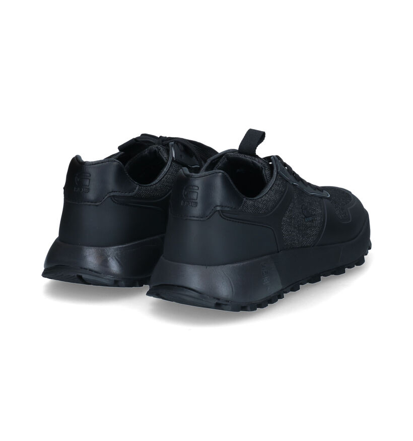 G-Star Theq Run Bo Baskets en Noir en simili cuir (314309)