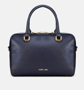 Laurent David Handtassen Cognac/Bruin/Blauw