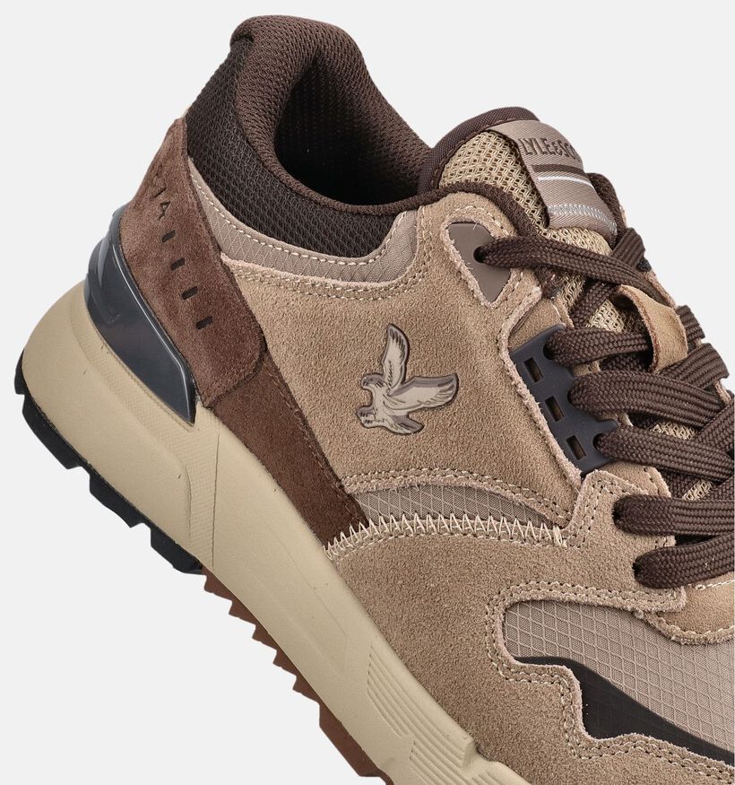 Lyle & Scott Finlay Chaussures &agrave; lacets en Marron pour hommes (378096) - pour semelles orthop&eacute;diques