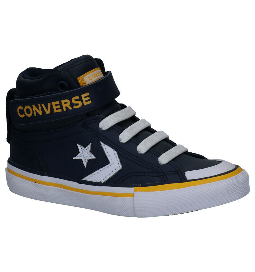 Converse Pro Blaze Strap HI Cognac Sneakers in leer (299951)