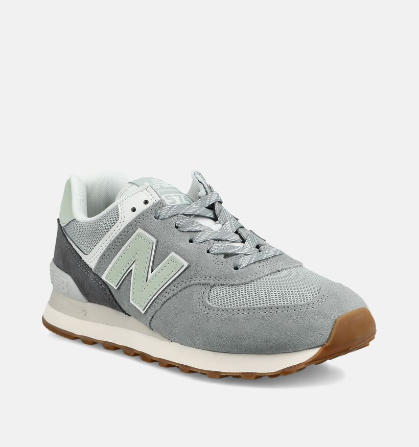 New Balance 574 Grijze Sneakers voor dames (374983) - geschikt voor steunzolen