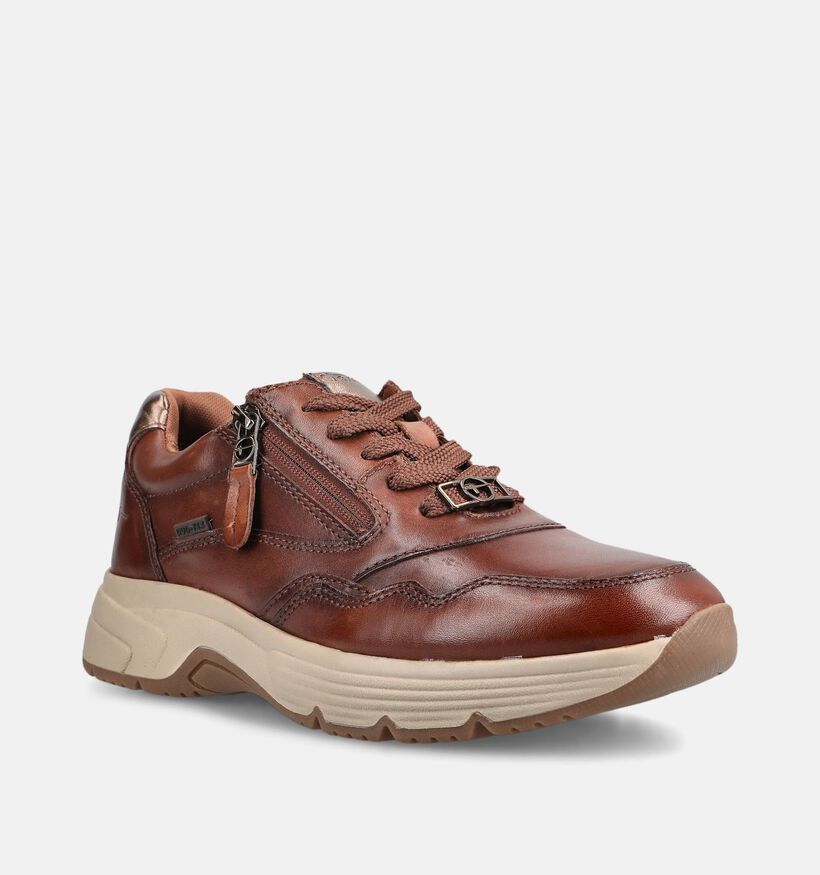 Tamaris Comfort Cognac Sneakers voor dames (376309) - geschikt voor steunzolen