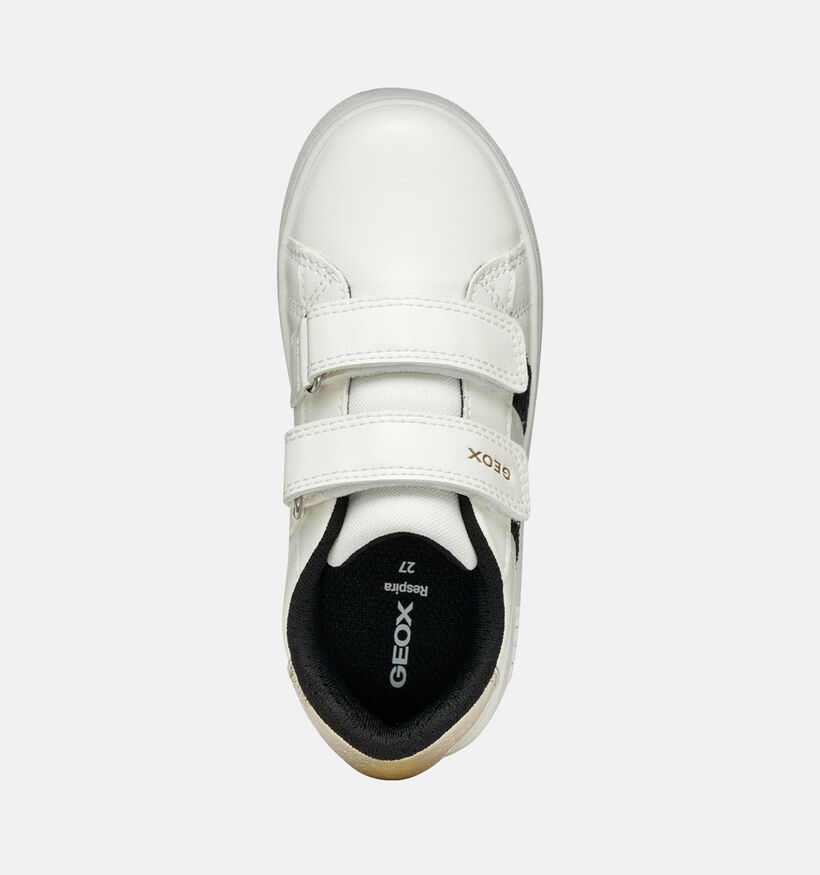 Geox Witte Velcroschoenen voor meisjes (361940) - geschikt voor steunzolen