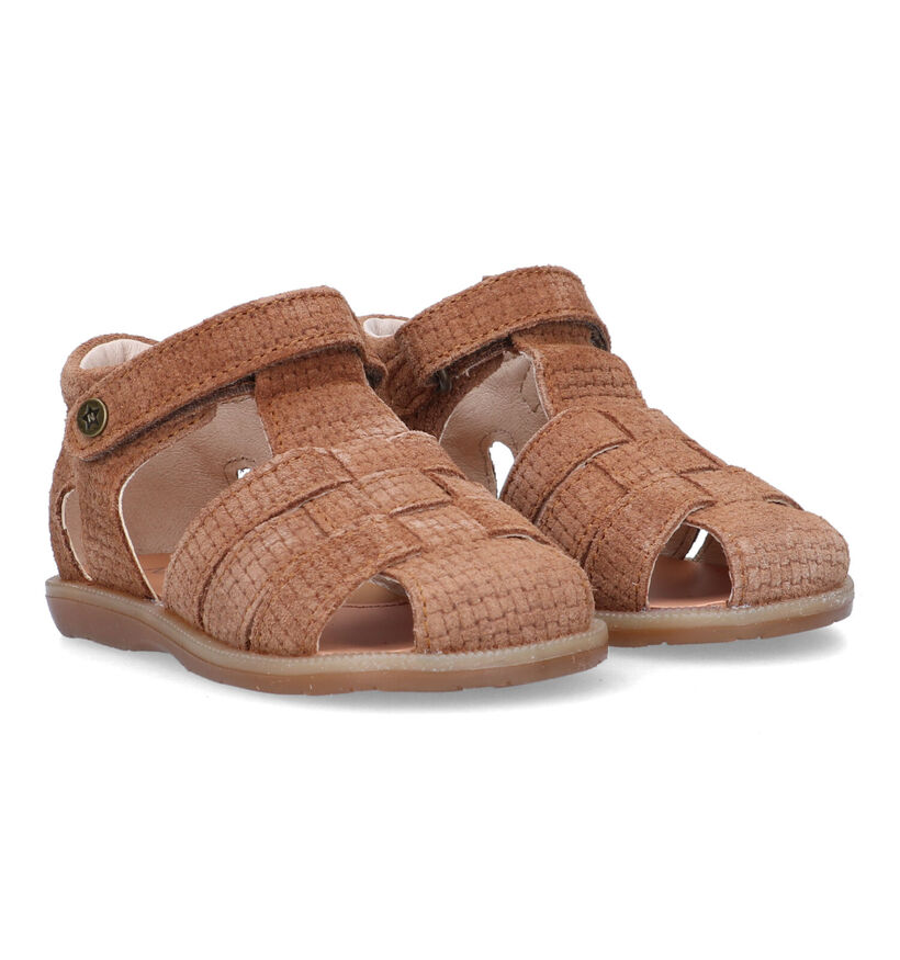 Naturino Zaffiro Cognac Sandalen voor jongens (324570)