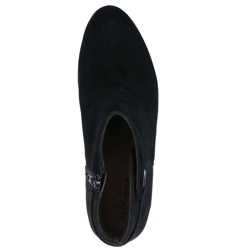 Clarks Adriel Mae Bottillons en Noir en daim (256168)