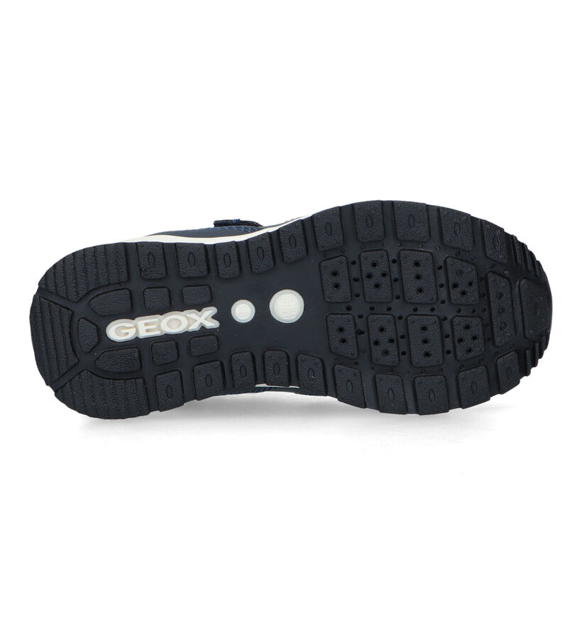 Geox Pavel Chaussures à velcro en Bleu pour garçons (326912) - pour semelles orthopédiques
