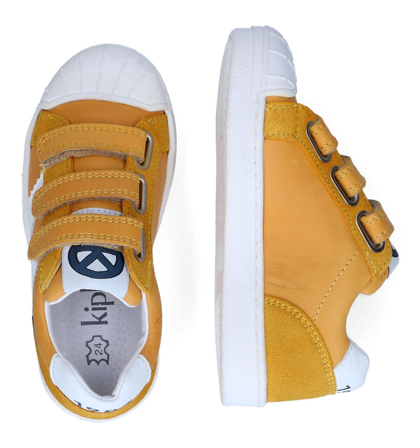 Kipling Duros 2 Chaussures à velcro en Jaune pour garçons (308250) - pour semelles orthopédiques